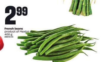 Loblaws French beans, 400 g offer