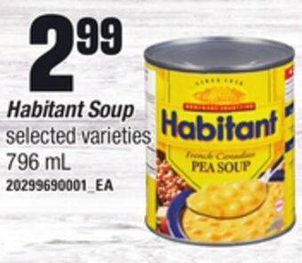 Loblaws Habitant soup, 796 ml offer