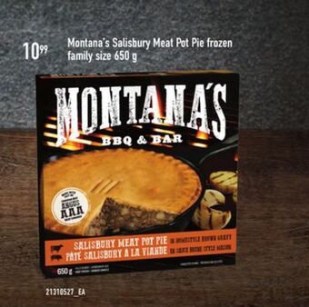 Loblaws Montana's salisbury meat pot pie, 650 g offer