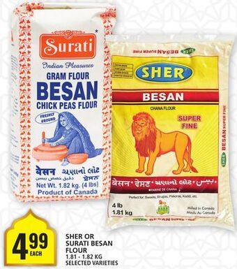 Food Basics Sher or surati besan flour offer