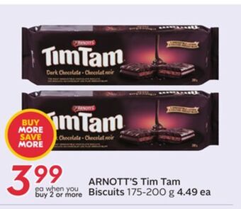 Sobeys Arnott's tim tam biscuits offer