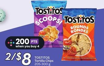 Sobeys Tostitos tortilla chips offer