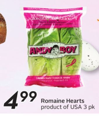 Sobeys Romaine hearts offer
