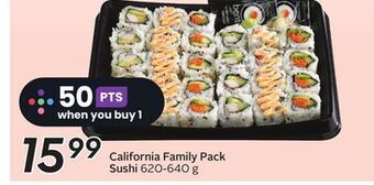 Sobeys California family pack sushi offer