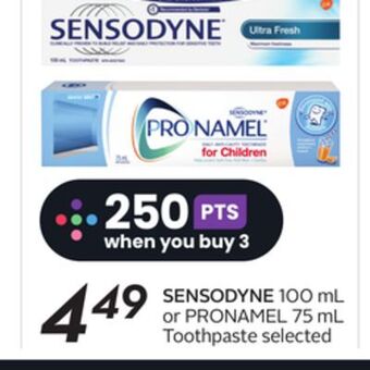 Sobeys Sensodyne offer