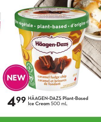 Sobeys Häagen-dazs plant-based ice cream offer