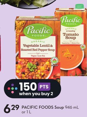 Sobeys Pacific foods soup offer
