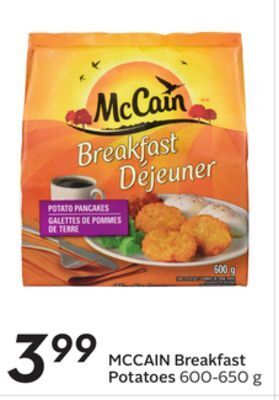 Sobeys Mccain breakfast potatoes offer