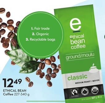 Sobeys Ethical bean coffee offer
