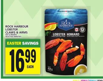 Food Basics Rock harbour lobster claws & arms offer