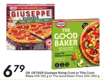 Sobeys Dr. oetker giuseppe rising crust or thin crust pizza offer