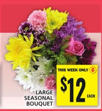 Food Basics Large seasonal bouquet offer