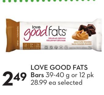 Sobeys Love good fats bars offer