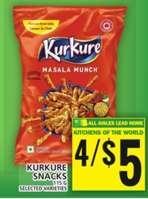 Food Basics Kurkure snacks offer