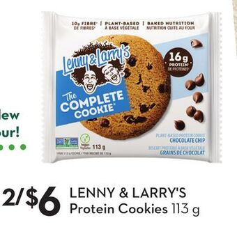 Sobeys Lenny & larry's protein cookies offer