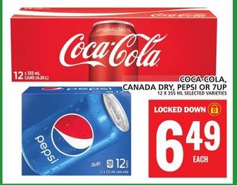 Food Basics Coca-cola, canada dry, pepsi or 7up offer