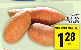 Food Basics Sweet potatoes offer