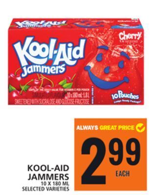 Kool-aid jammers
