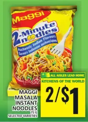 Food Basics Maggi masala instant noodles offer