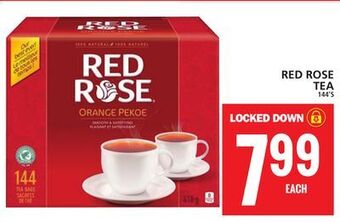 Food Basics Red rose tea offer