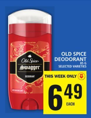 Food Basics Old spice deodorant offer