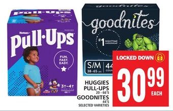 Food Basics Huggies pull-ups or goodnites offer