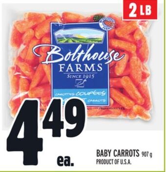 Metro Baby carrots offer