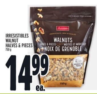 Metro Irresistibles walnut halves & pieces offer