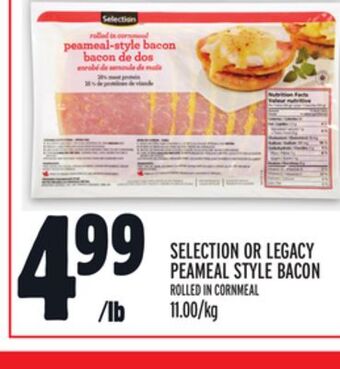 Metro Selection or legacy peameal style bacon offer