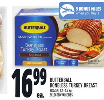 Metro Butterball boneless turkey breast offer
