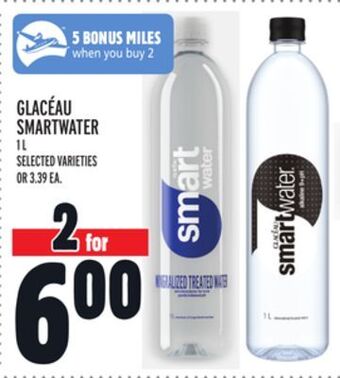 Metro Glacéau smartwater offer