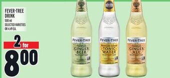 Metro Fever-tree drink offer