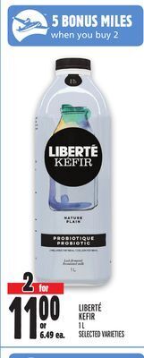 Metro Liberté kefir offer