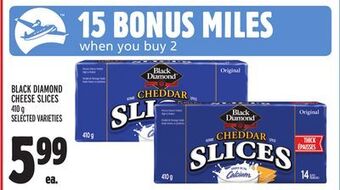Metro Black diamond cheese slices offer