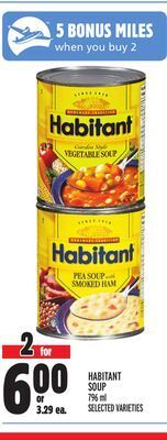 Metro Habitant soup offer