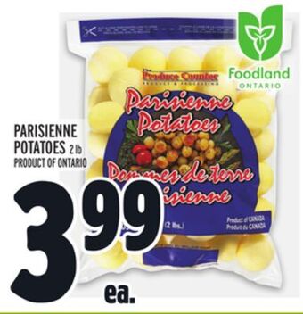 Metro Parisienne potatoes offer