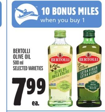 Metro Bertolli olive oil offer