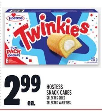 Metro Hostess snack cakes offer