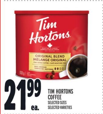 Metro Tim hortons coffee offer