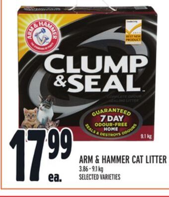 Metro Arm & hammer cat litter offer