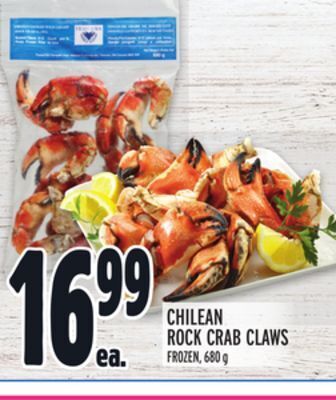Metro Chilean rock crab claws offer