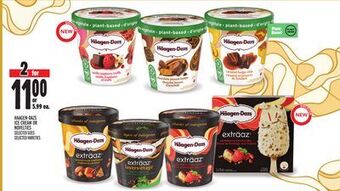 Metro Haagen-dazs ice cream or novelties offer