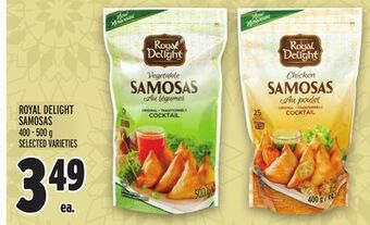 Metro Royal delight samosas offer