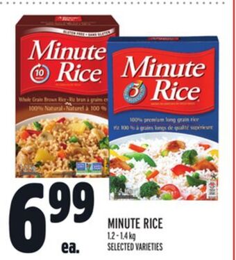 Metro Minute rice offer