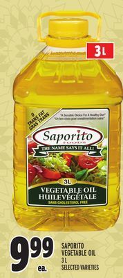 Metro Saporito vegetable oil offer