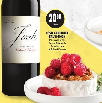 Metro Josh cabernet sauvignon offer