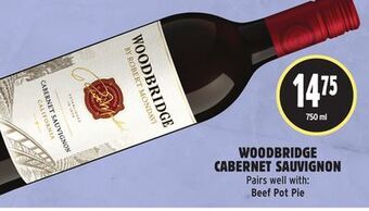 Metro Woodbridge cabernet sauvignon offer