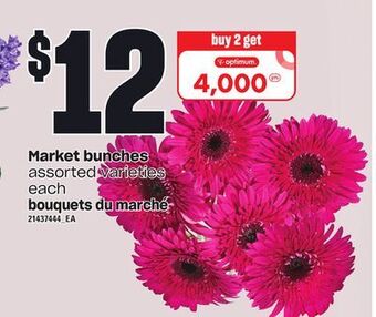 Independent Grocer Market bunches offer
