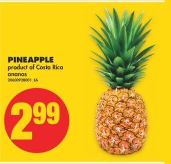 No Frills Pineapple offer