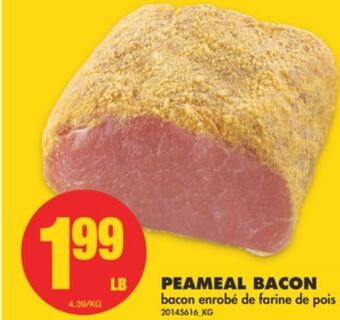 No Frills Peameal bacon offer